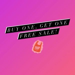 Buy one, get one free sale! 🥳